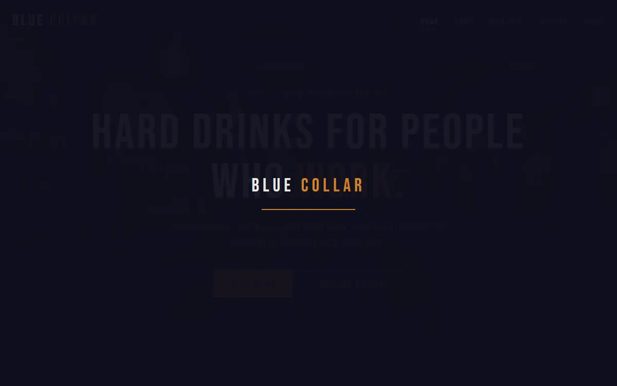 Blue Collar demo site